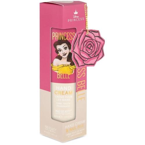 Mad Beauty Disney Princess Belle Hand Cream 60ml & Nail File Κρέμα Χεριών με Άρωμα Μαύρα Φρούτα & Λίμα σε Σχέδιο Τριαντάφυλλο Κωδ 99198, 1 Τεμάχιο